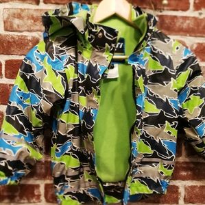 Gusti fall rain jacket